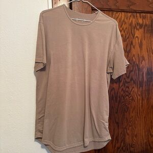 BYLT Basics Tan Short Sleeve Tee